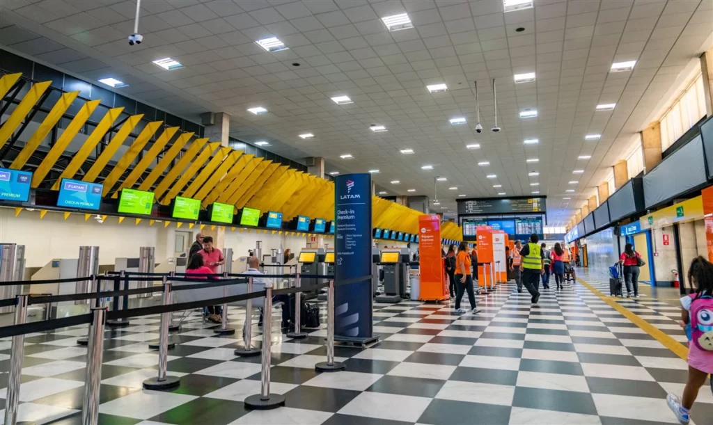 Check-In at congonhas airport