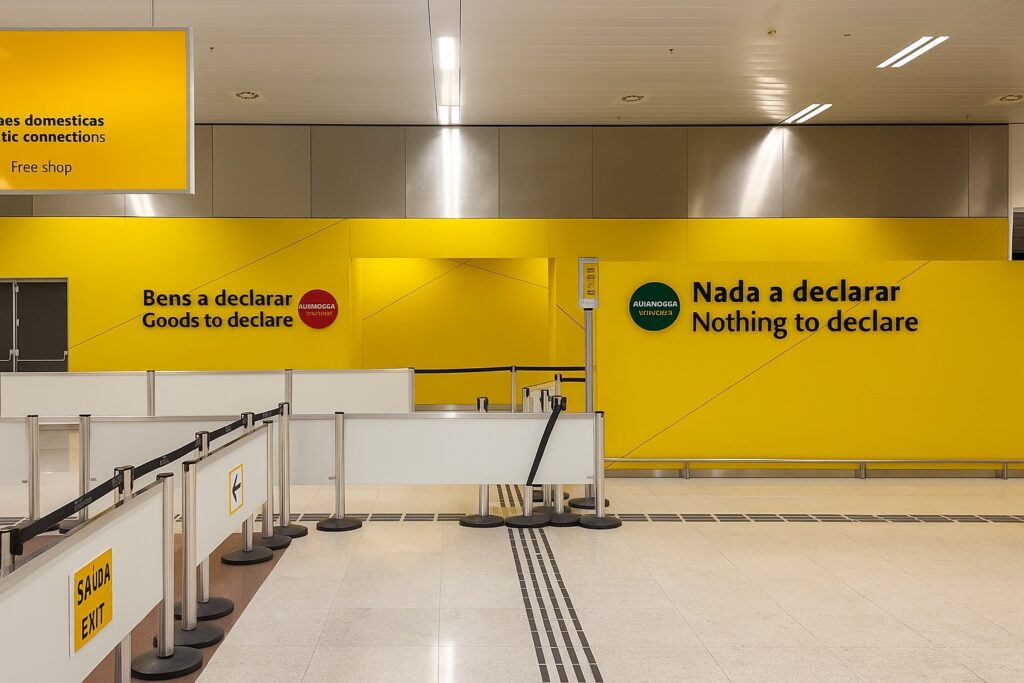 Baggage Claim and Customs Guarulhos GRU Airoprt
